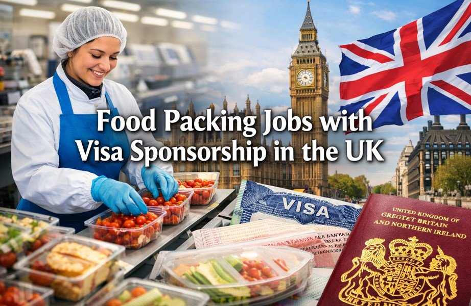 Food Packing Jobs with Visa Sponsorship in the UK